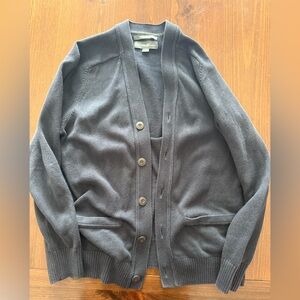 Eddie Bauer Navy Blue Cardigan